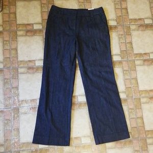 Van Heusen Dark Indigo Trouser Leg Size 10 Jeans
